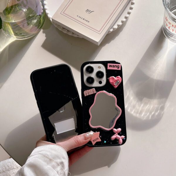 5 Irregular 3D Mirror Case