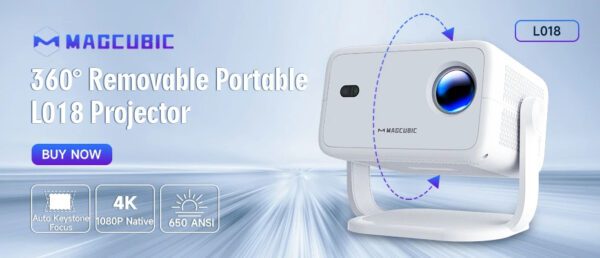 5 Magcubic HY300 Pro Mini Projector