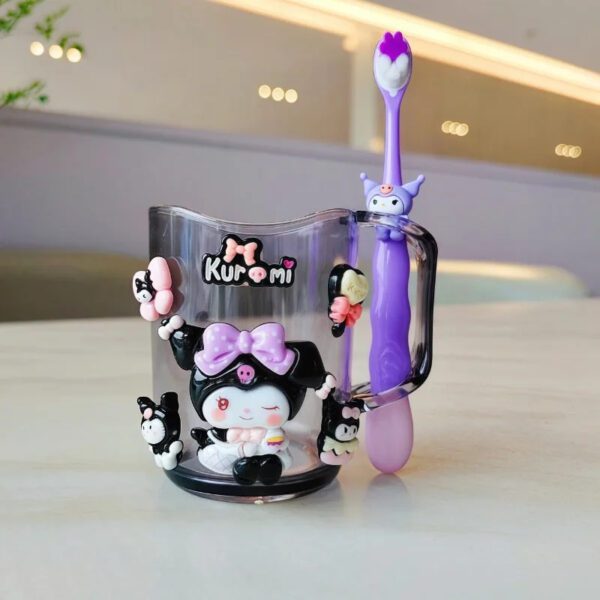 6 Sanrio Toothbrush & Cup Set