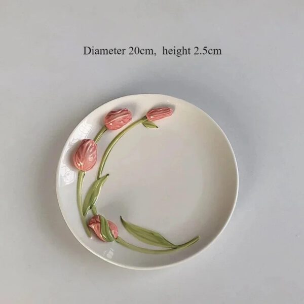 pinkplate Ceramic Tulip Cup Set