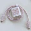 # 3D Pink Bow Charger Case
