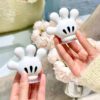 white Mickey Palm Toothbrushes Holder