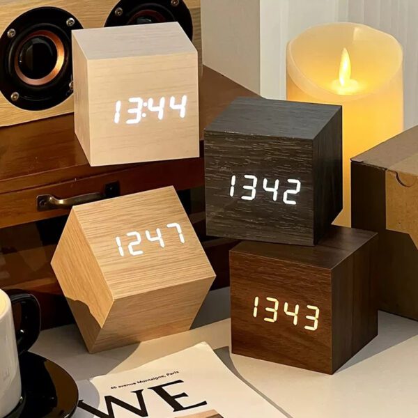 Time Tone Wooden Clock