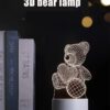 Luminous 3D Bear Lamp