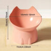 Ergonomical Elevated Cat Bowl