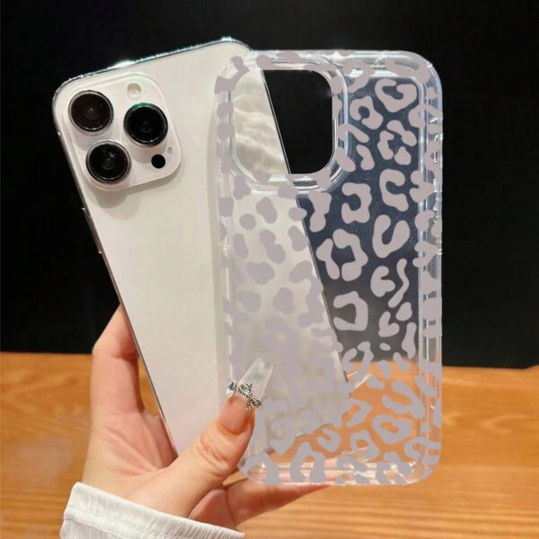 Grey Leopard Case