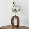 Bloom Nest Wood Vase