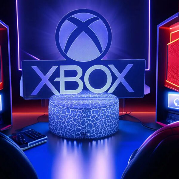 Neon Gamer 3D Night Light