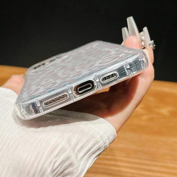 Grey Leopard Case