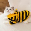 Bee Themed Pet Coat