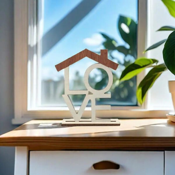 Rustic Charm Wood Block