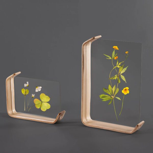 3 Elegant Acrylic Wooden Frame