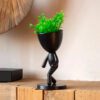 Character Shaped Plant Decoration