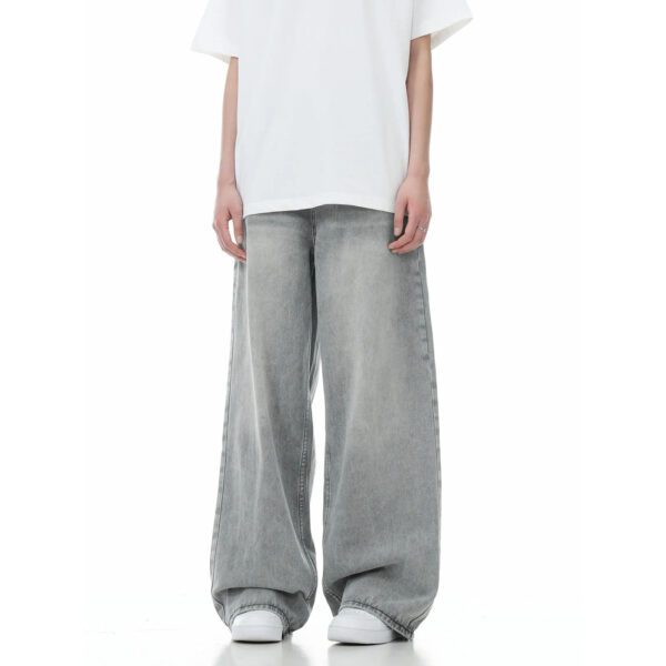 Floor Length Denim Pants