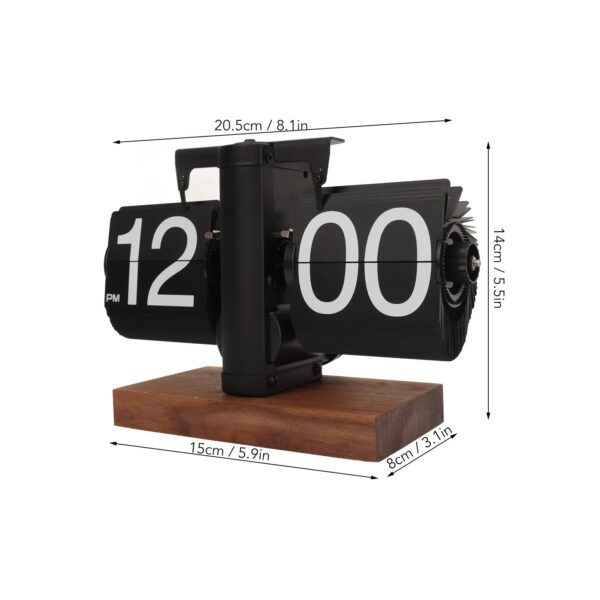 4 Digital Flip Down Clock