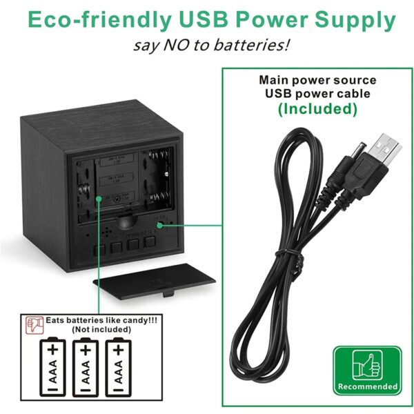 Time Tone Wooden Clock