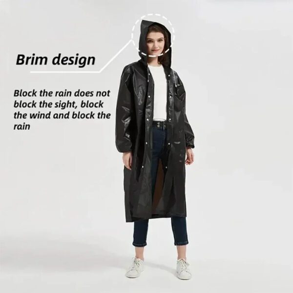 Unisex Disposable Raincoat