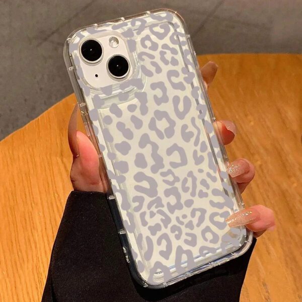 Grey Leopard Case