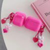 3D Heart Charm AirPods Case