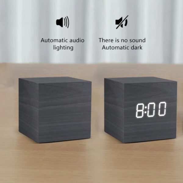 Time Tone Wooden Clock