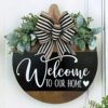 Handmade Welcome Wreath