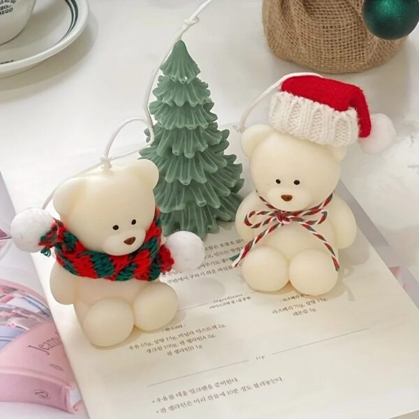 6 Bear Silicone Mold