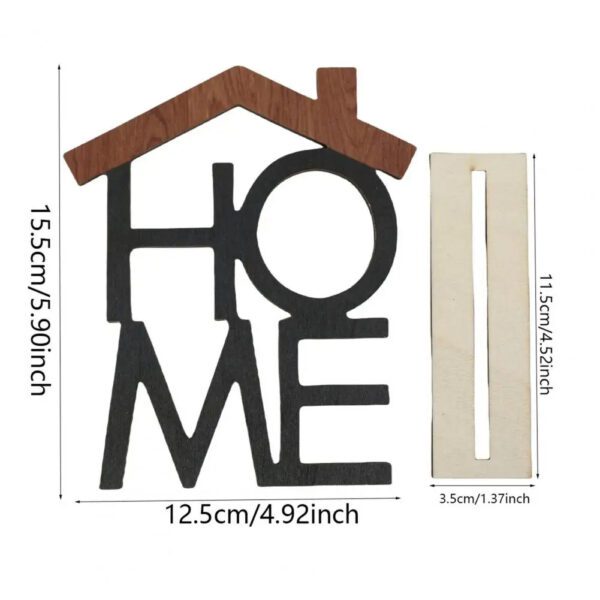 Rustic Charm Wood Block