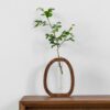Bloom Nest Wood Vase