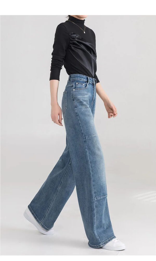 Loose Denim Wide Leg Jeans