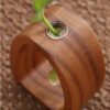 Bloom Nest Wood Vase