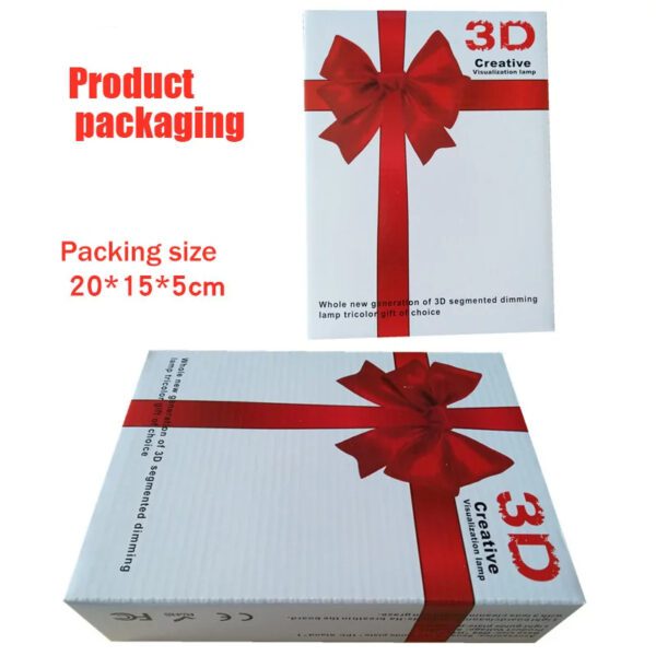 Luminous 3D Bear Lamp