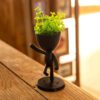Character Shaped Plant Decoration