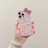 Hello Kitty Glitter Bow Case