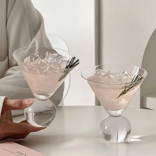 Bead Glass Cup
