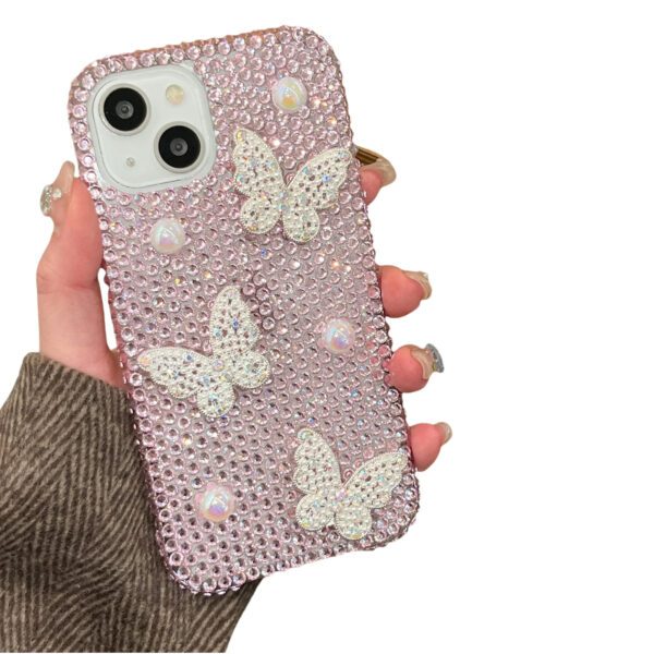Glittery Butterfly Case