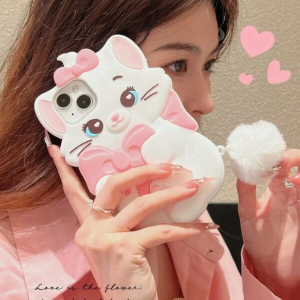 3D Disney Marie Case