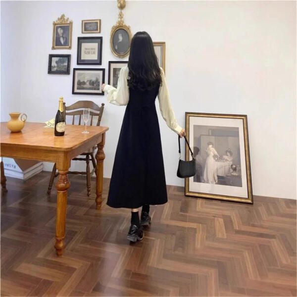 French Hepburn Style Dress Top