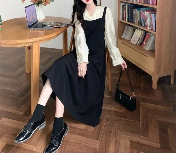 French Hepburn Style Dress Top