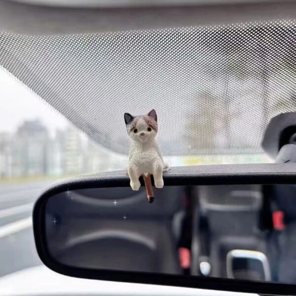 3 Little Cat Car Ornaments