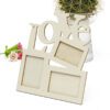 Wooden Hollow Love Photo Frame