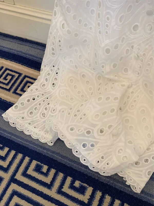 White Chic Dress Top