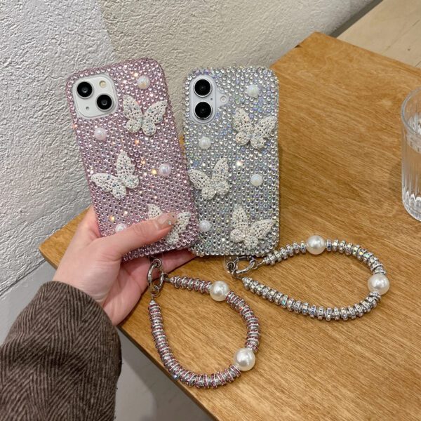 Glittery Butterfly Case