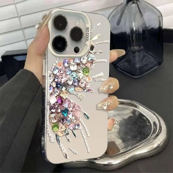 Butterfly Gemstone Case