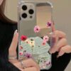 Floral Mirror Case