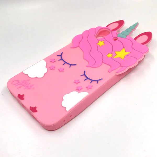 Pink Unicorn Silicone Case
