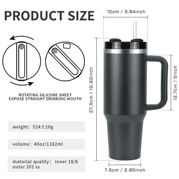Stainless Steel Thermal Tumbler