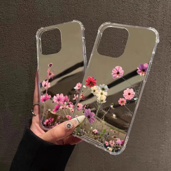 Floral Mirror Case