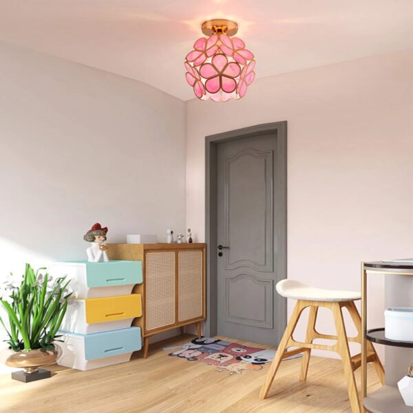 Nordic Flower Ball Ceiling Lamp