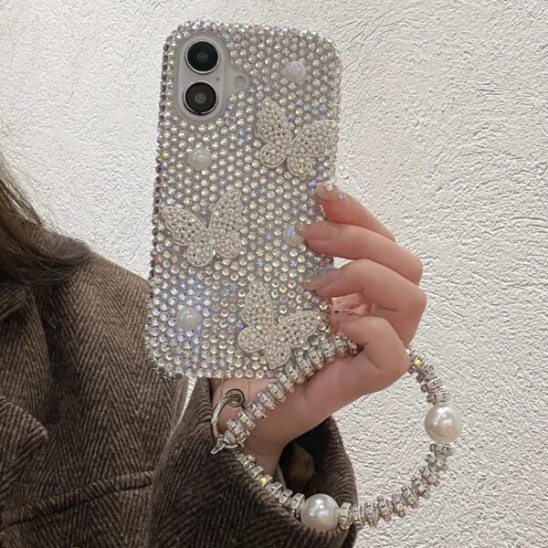 Glittery Butterfly Case