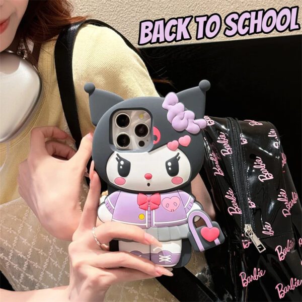 3D Kuromi With Handbag Case